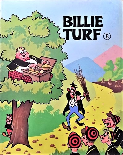 Billie Turf 8 - Billie Turf, Softcover, Eerste druk (1971) (De Spaarnestad)