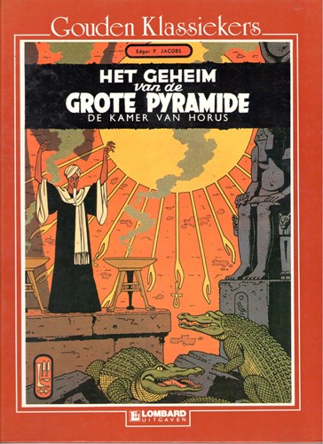 Blake en Mortimer - Gouden Klassiekers 4 - Het geheim van de Grote Pyramide - De kamer van Horus, Hardcover (Lombard)