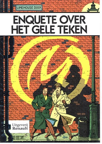 Blake en Mortimer  - Enquete over het gele teken, Softcover, Blake en Mortimer - Reclame (Renault)
