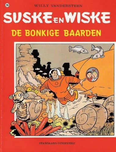 Suske en Wiske 206 - De bonkige baarden, Softcover, Vierkleurenreeks - Softcover (Standaard Uitgeverij)