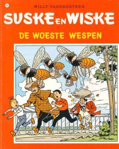 Suske en Wiske 211 - De woeste wespen, Softcover, Vierkleurenreeks - Softcover (Standaard Uitgeverij)