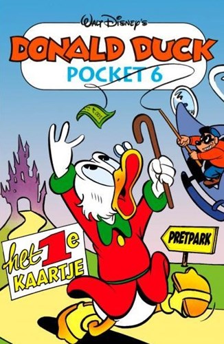 Donald Duck - Pocket 3e reeks 6 - Het 1e kaartje, Softcover (Sanoma)