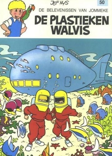 Jommeke 50 - De plastieken walvis, Softcover, Jommeke - traditionele cover (De Stripuitgeverij)