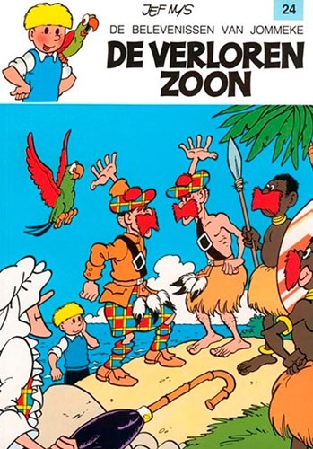 Jommeke 24 - De verloren zoon, Softcover, Jommeke - traditionele cover (Het Volk)