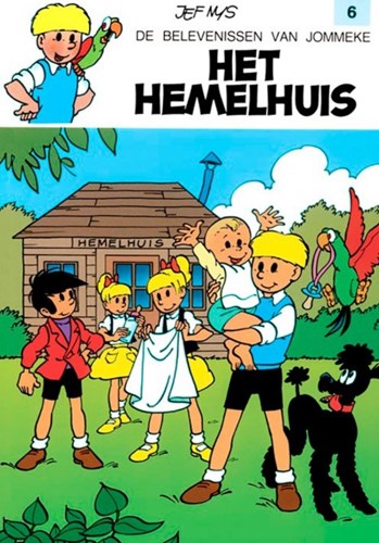 Jommeke 6 - Het hemelhuis, Softcover, Jommeke - traditionele cover (Mezzanine)