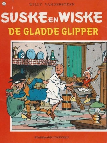 Suske en Wiske 149 - De gladde glipper, Softcover, Vierkleurenreeks - Softcover (Standaard Uitgeverij)