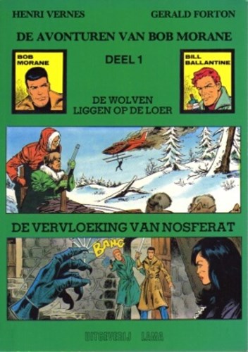 Bob Morane - Lama 1 - De wolven liggen op de loer + De vervloeking van Nosferat, Softcover (Lama)