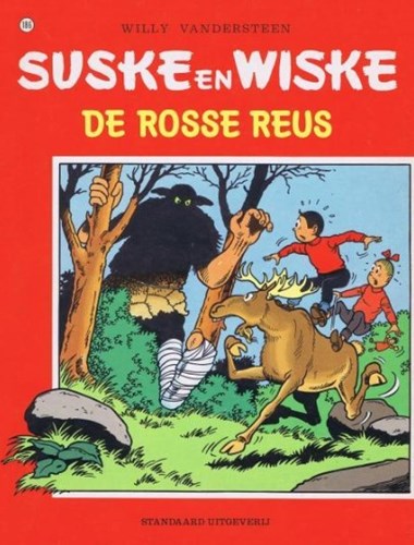 Suske en Wiske 186 - De rosse reus, Softcover, Eerste druk (1987), Vierkleurenreeks - Softcover (Standaard Uitgeverij)