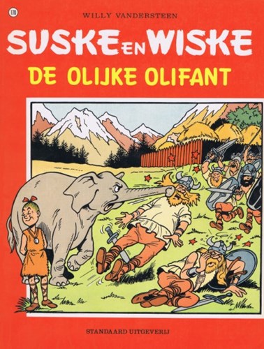 Suske en Wiske 170 - De olijke olifant, Softcover, Vierkleurenreeks - Softcover (Standaard Uitgeverij)