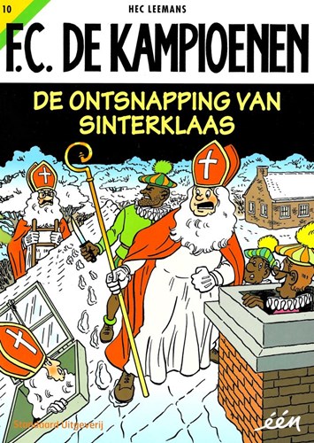 F.C. De Kampioenen 10 - De ontsnapping van Sinterklaas, Softcover (Standaard Uitgeverij)