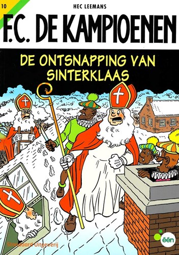 F.C. De Kampioenen 10 - De ontsnapping van Sinterklaas, Softcover (Standaard Uitgeverij)