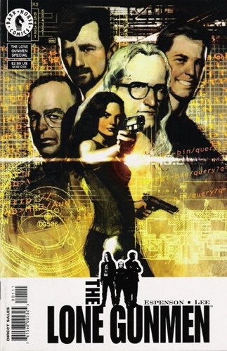 Lone Gunmen, the  - The Lone Gunmen Special, Issue (cover A) (Dark Horse Comics)