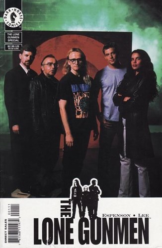 Lone Gunmen, the  - The Lone Gunmen Special, Issue (cover B) (Dark Horse Comics)