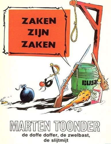 Bommel en Tom Poes - Literaire, Reuzenpocket 20 - Zaken zijn zaken, Softcover, Eerste druk (1977) (De Bezige Bij)