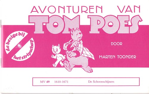 Bommel en Tom Poes - Stripschap serie 49 - De Schoonschijners, Softcover (De Bezige Bij)