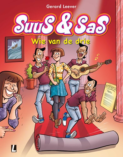 Suus & Sas 8 - Wie van de drie, Softcover (Uitgeverij L)
