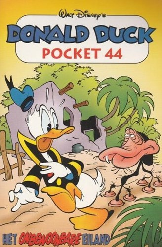 Donald Duck - Pocket 3e reeks 44 - Het onbewoonbare eiland, Softcover, Eerste druk (1997) (De Geïllustreerde Pers)