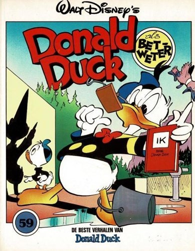Donald Duck - De beste verhalen 59 - Donald Duck als betweter, Softcover (De Geïllustreerde Pers)