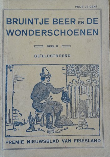 Bruintje Beer 2 - Bruintje Beer en de wonderschoenen, Softcover, Eerste druk (1932) (Nieuwsblad van Friesland)