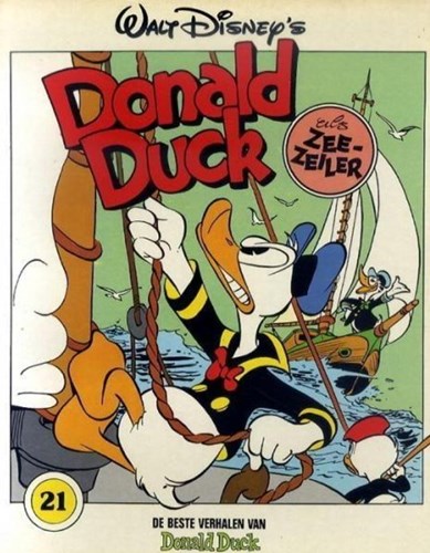 Donald Duck - De beste verhalen 21 - Donald Duck als zeezeiler, Softcover (De Geïllustreerde Pers)