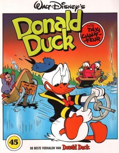 Donald Duck - De beste verhalen 45 - Donald Duck als taxichauffeur, Softcover (Sanoma)