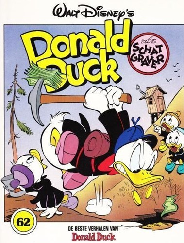 Donald Duck - De beste verhalen 62 - Donald Duck als schatgraver, Softcover (De Geïllustreerde Pers)