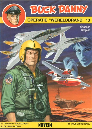 Buck Danny - HC bundeling 13 - Operatie "Wereldbrand", Hardcover, Eerste druk (1989) (Novedi)