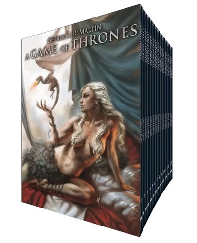 Game of Thrones, a pakket - Complete reeks (1 t/m 12), Hardcover (Dark Dragon Books)