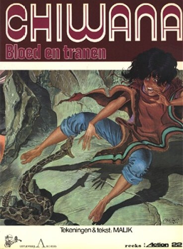 Chiwana 1 - Bloed en tranen, Softcover, Eerste druk (1984) (Archers)