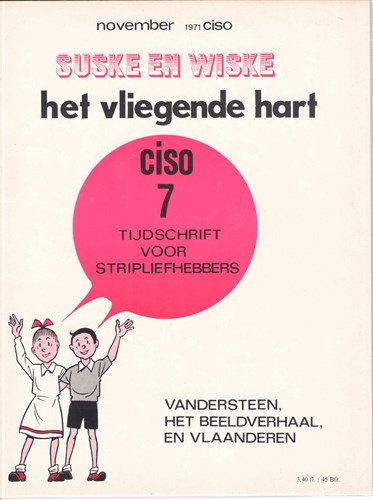 Ciso 7 - Suske en Wiske: het vliegende hart, Softcover (Brabantia Nostra)