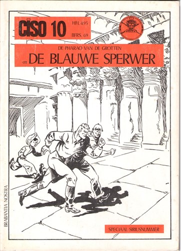 Ciso 10 - De pharao van de grotten, Softcover, Eerste druk (1972) (Brabantia Nostra)