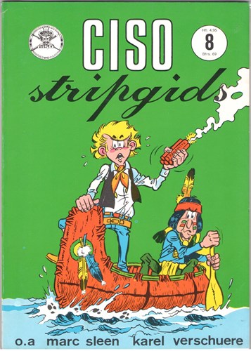Ciso - Stripgids 8 - Ciso stripgids, Softcover, Eerste druk (1975) (Brabantia Nostra)