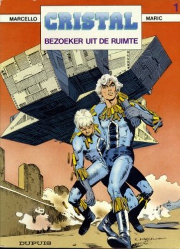 Cristal 1 - Bezoeker uit de ruimte, Softcover, Eerste druk (1986) (Dupuis)