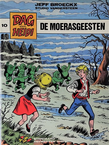 Dag en Heidi 10 - De moerasgeesten, Softcover (Standaard Uitgeverij)