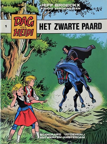 Dag en Heidi 1 - Het zwarte paard, Softcover (Standaard Uitgeverij)