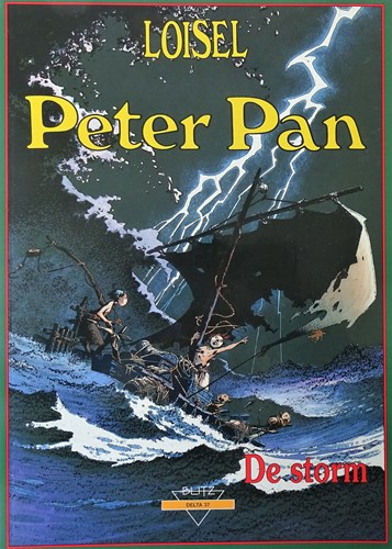 Collectie Delta 37 / Peter Pan - Blitz 3 - De storm, Softcover, Eerste druk (1995) (Oranje/Farao)