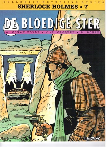 Collectie Detectivestrips 37 / Sherlock Holmes (Duchateau) 7 - De bloedige ster, Softcover, Eerste druk (1997) (LeFrancq)