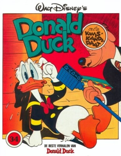 Donald Duck - De beste verhalen 34 - Donald Duck als kwiskandidaat, Softcover (Oberon)