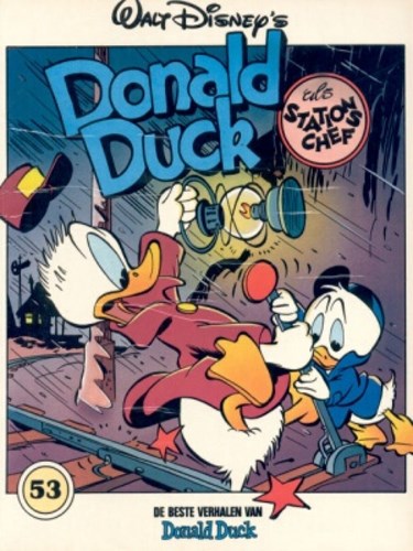 Donald Duck - De beste verhalen 53 - Donald Duck als stationschef, Softcover, Eerste druk (1987) (Oberon)