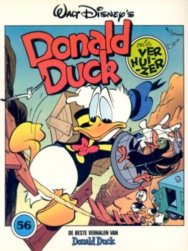Donald Duck - De beste verhalen 56 - Donald Duck als verhuizer, Softcover, Eerste druk (1988) (Oberon)