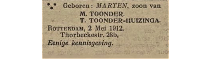 Marten Toonder 110 jaar