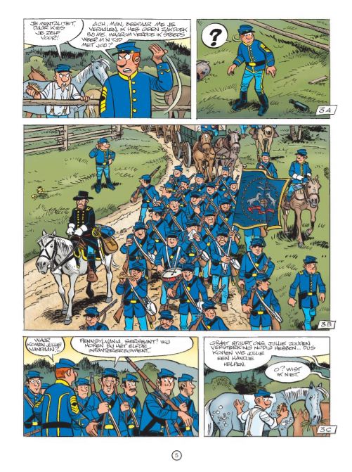 Akim Stripwinkel Blauwbloezen 62 Sallie Softcover Eerste Druk 2018 Dupuis