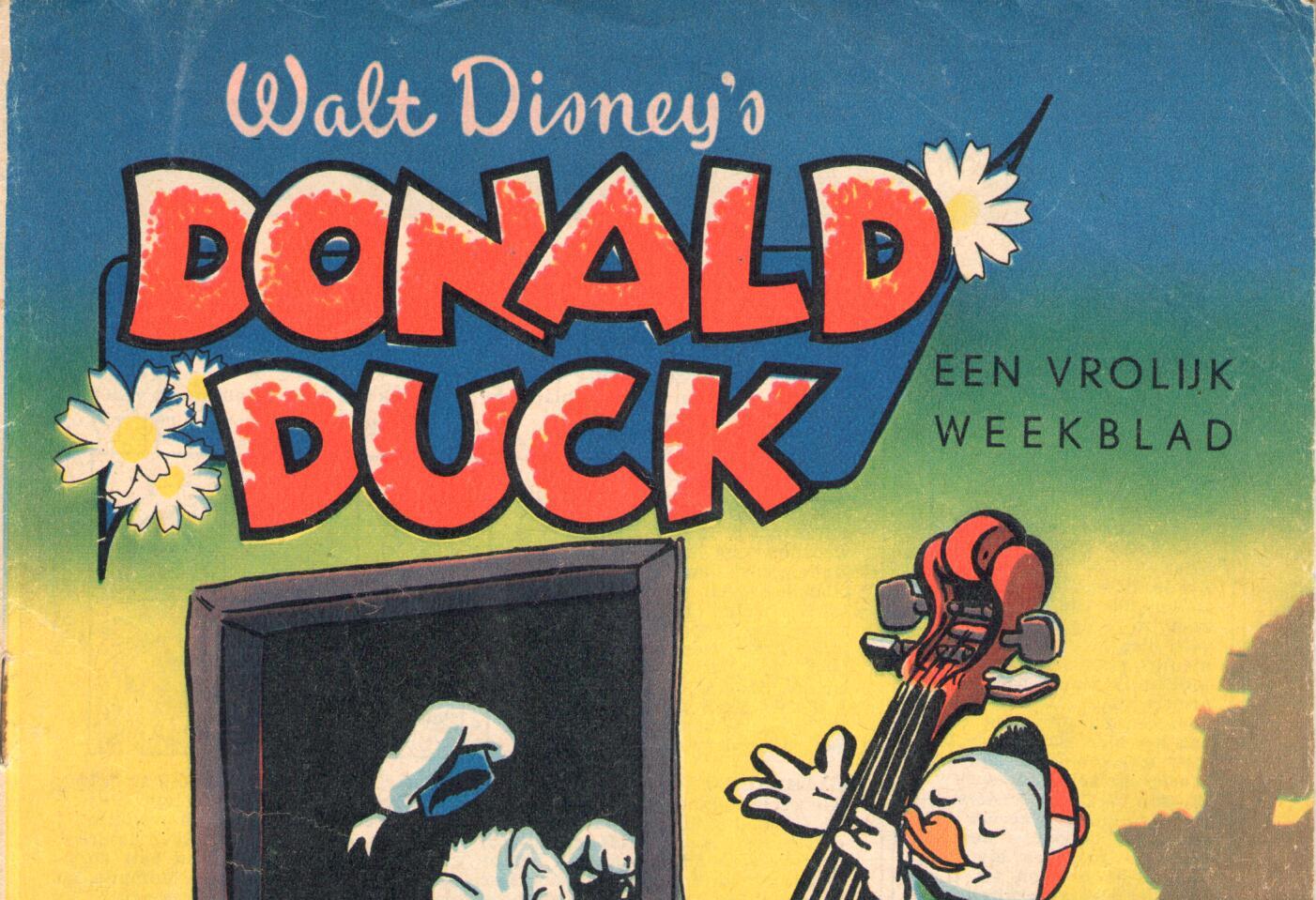 Akim Stripwinkel - Donald Duck - Een vrolijk weekblad 1952 7 - Jaargang
