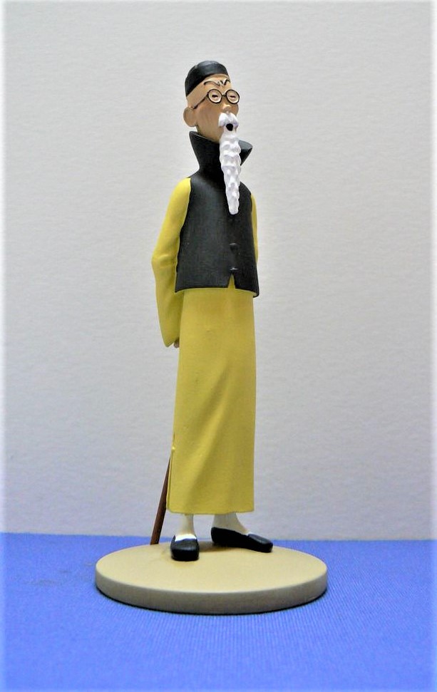 figurine tintin N 50 Chinois Wang Jen Ghie Chinese Man figurine tintin N 50 Chinois Wang Jen Ghie Chinese Man