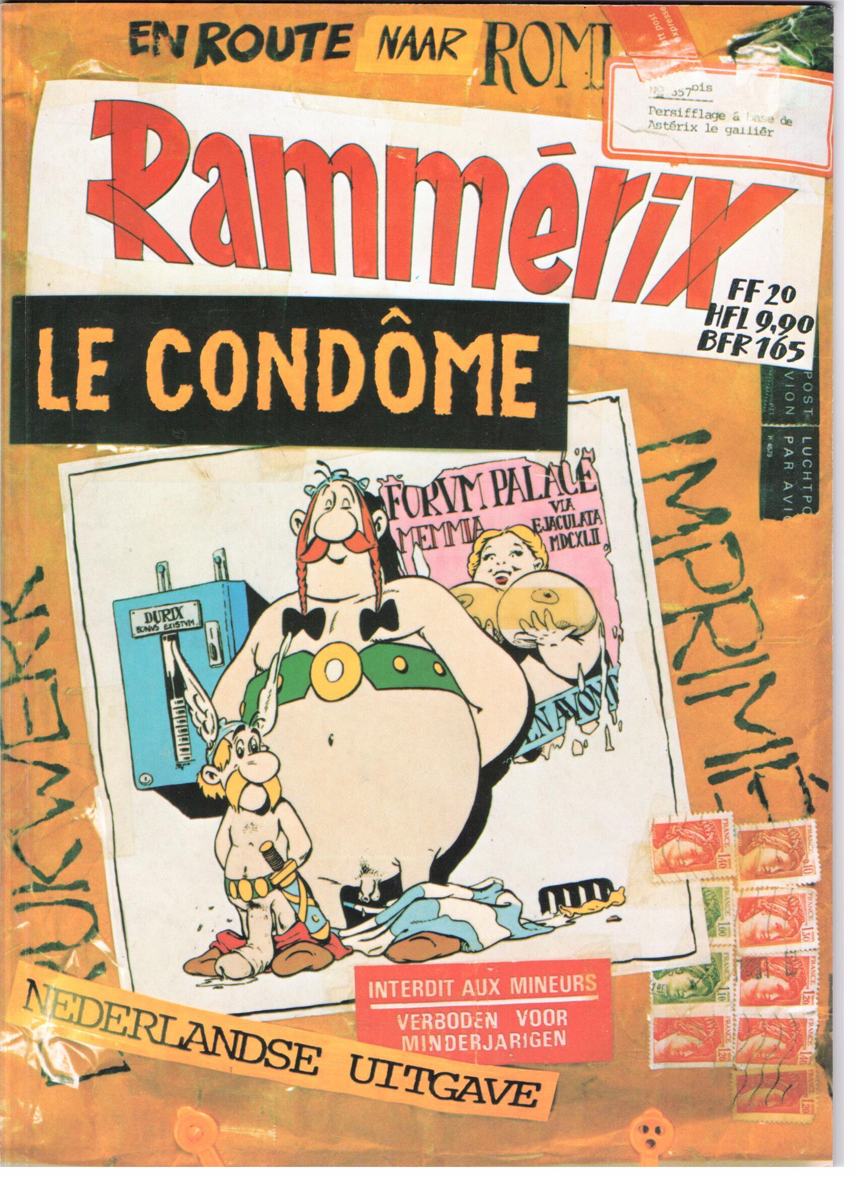Akim Stripwinkel - Asterix - parodie - Rammerix le condome ...
