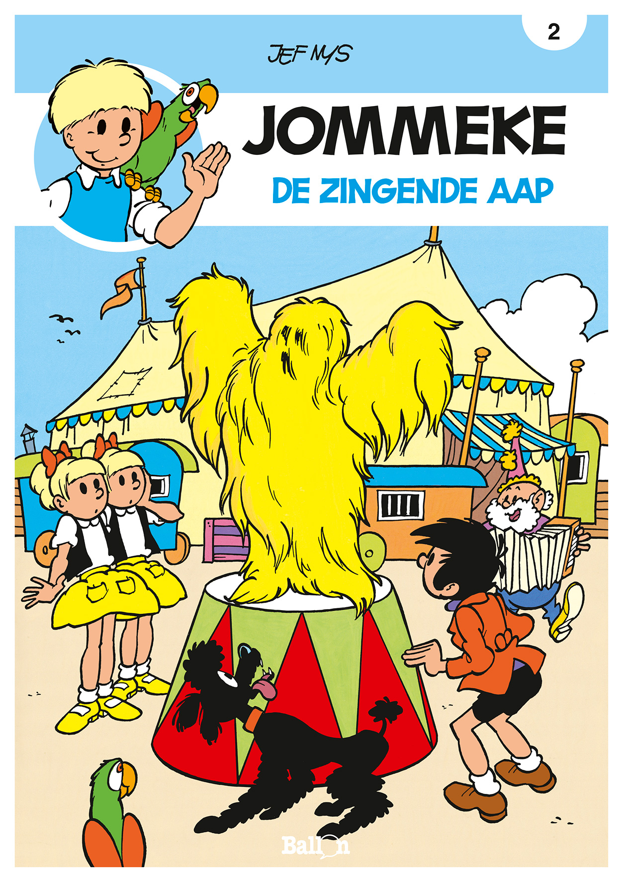 Akim Stripwinkel - Jommeke 2 - De zingende aap, Softcover, Eerste druk ...
