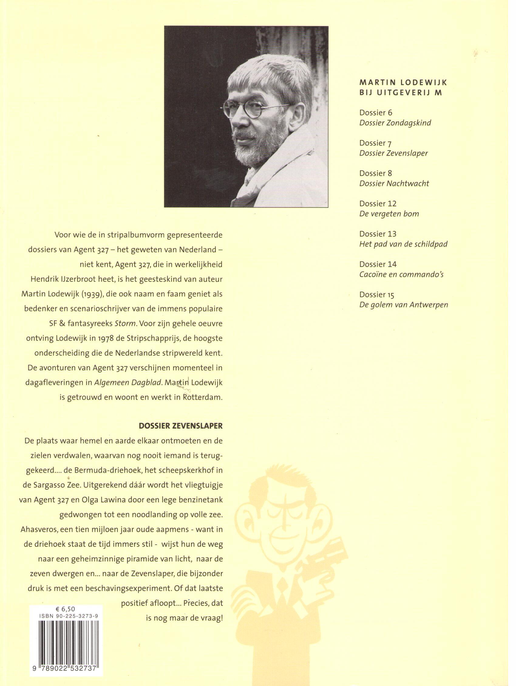 Akim Stripwinkel Agent 327 Dossier 7 Dossier Zevenslaper