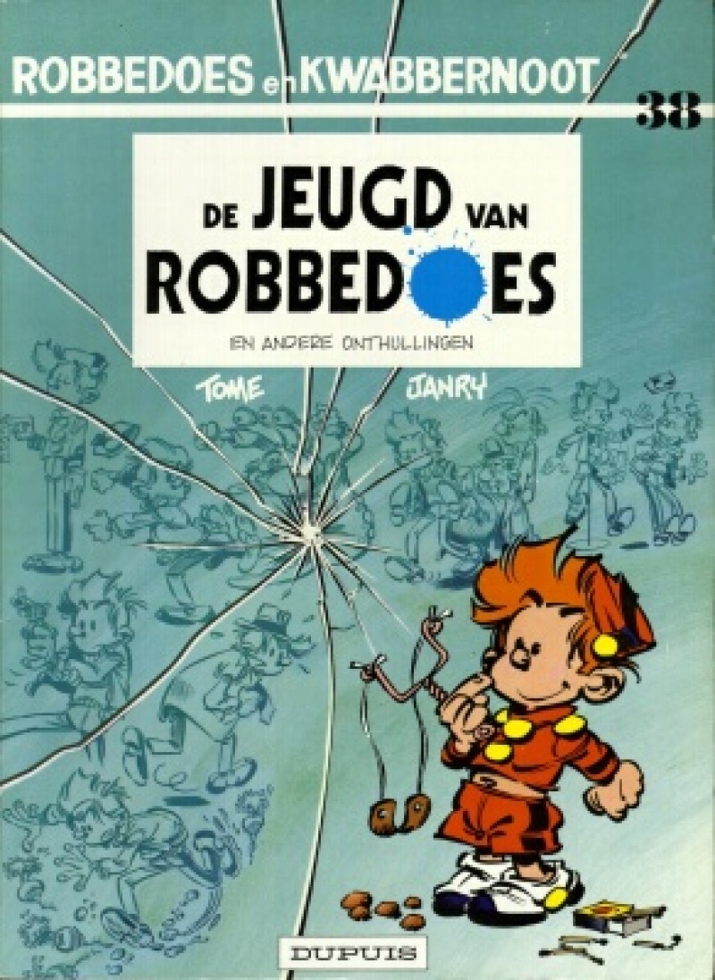 Akim Stripwinkel Robbedoes en Kwabbernoot 38 De jeugd van Robbedoes, Softcover, Eerste druk