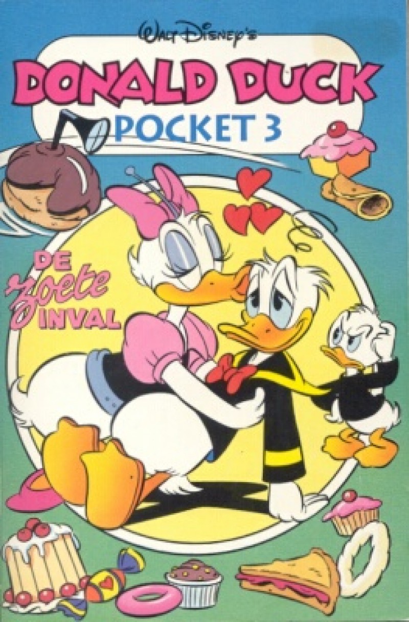 Akim Stripwinkel Donald Duck Pocket 3e reeks 3 De zoete inval, Softcover, Eerste druk