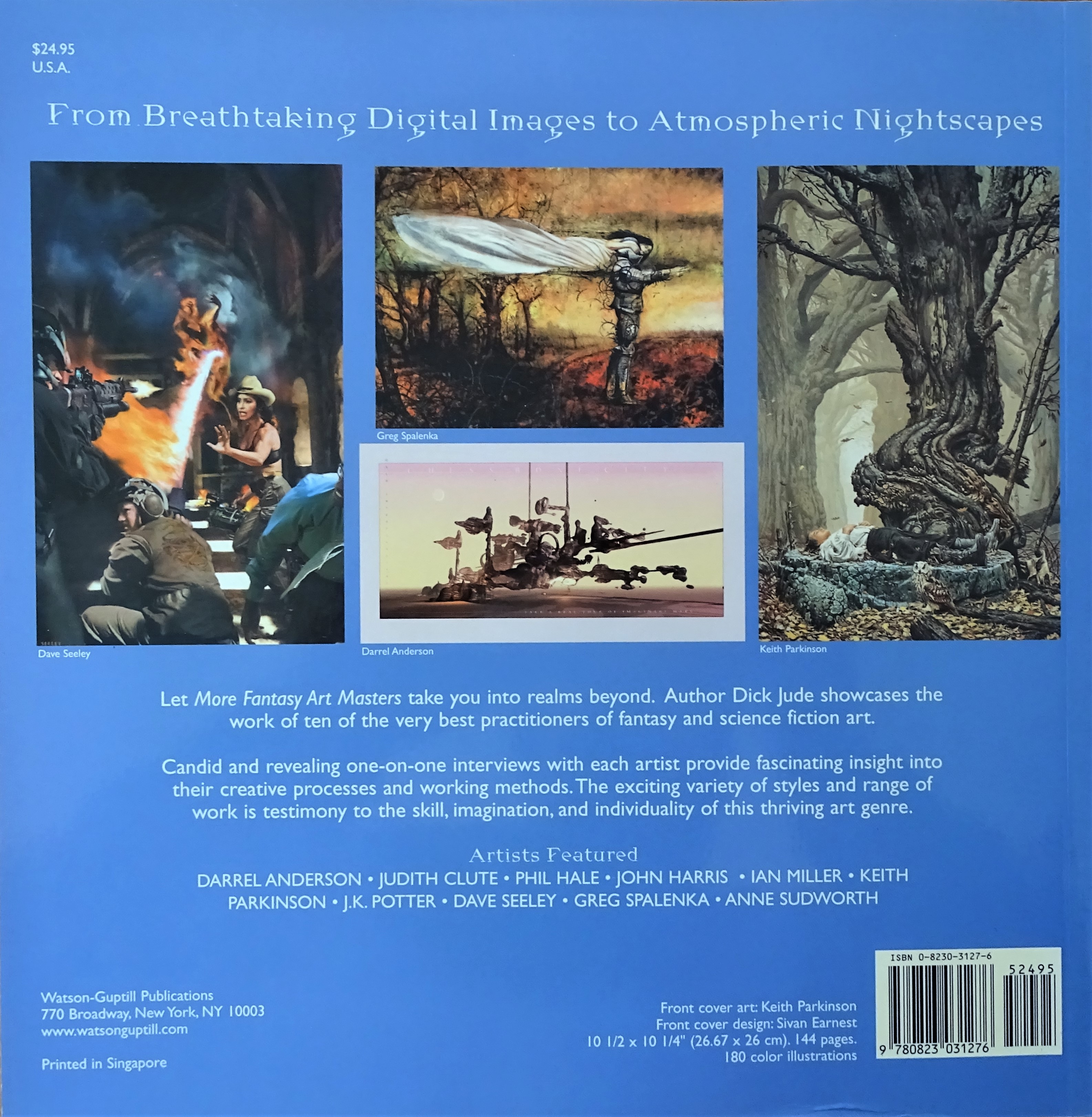 Akim Stripwinkel Dick Jude diversen More fantasy Art masters